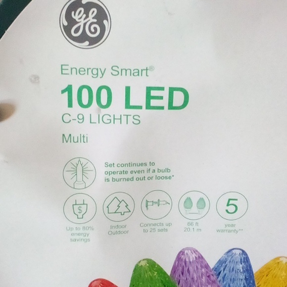 Christmas lights LED 80 feet: C 6 and C 9 new in package - Picture 6 of 7